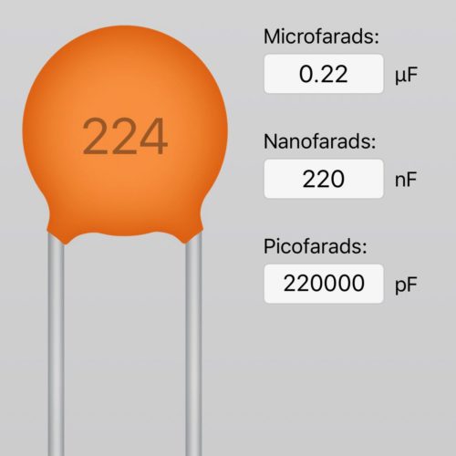 Electronic Components - Capacitor Ceramic - 220nf