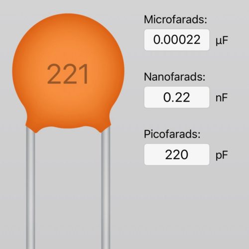 Electronic Components - Capacitor Ceramic - 220pf