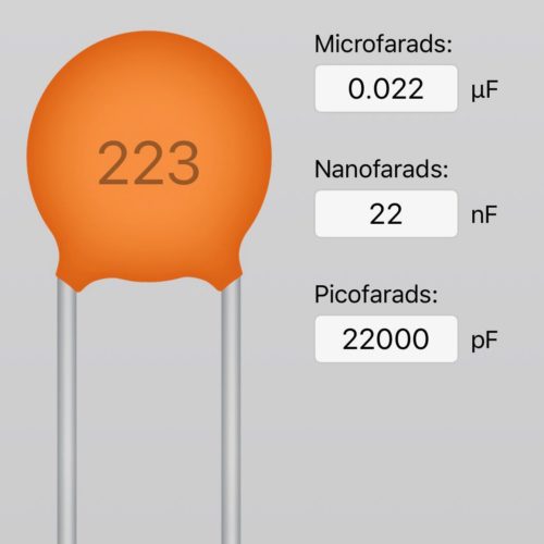 Electronic Components - Capacitor Ceramic - 22nf