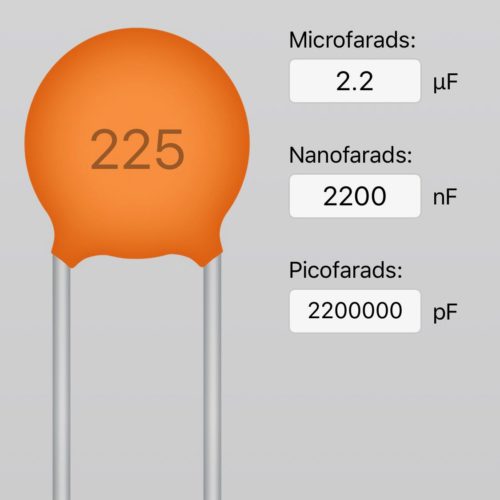 Electronic Components - Capacitor Ceramic - 2uf2