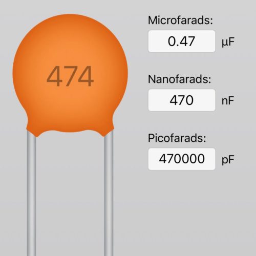 Electronic Components - Capacitor Ceramic - 470nf