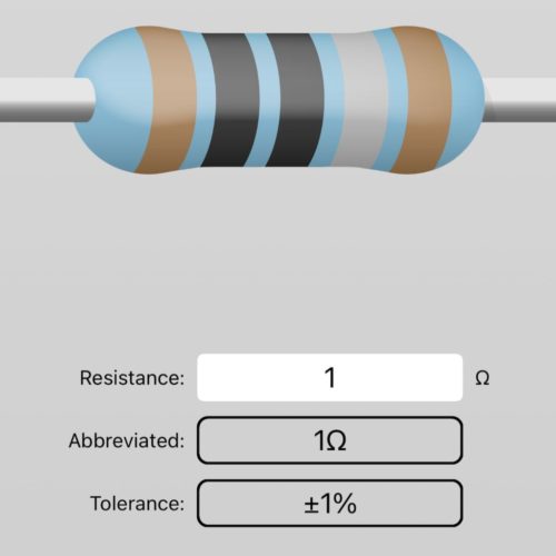 Resistor 1Ω Axial