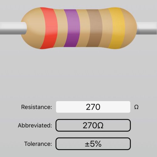 Resistor - 270 Ohm