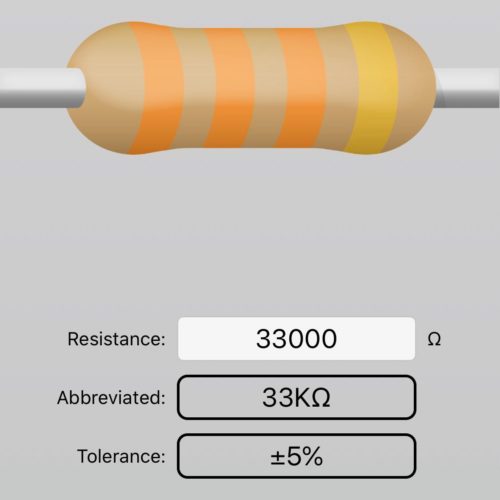 Electronic Components - Resistor - 33k