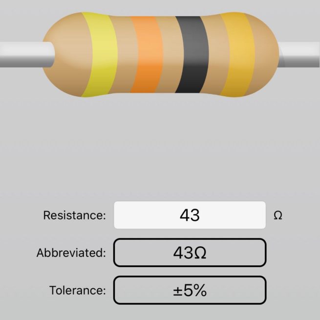 Electronic Components - Resistor - 43