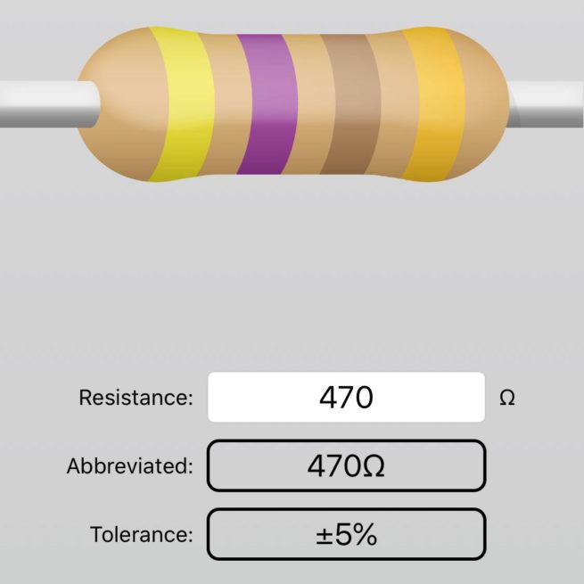 Electronic Components - Resistor - 470
