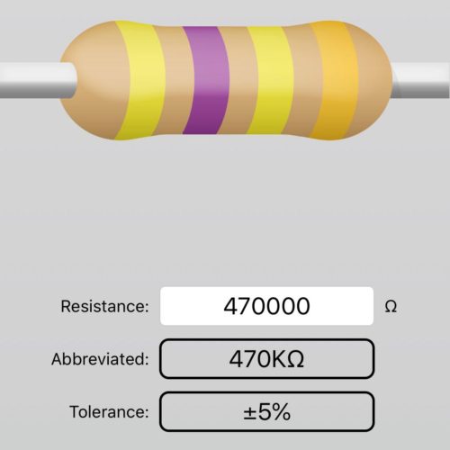 Electronic Components - Resistor - 470k