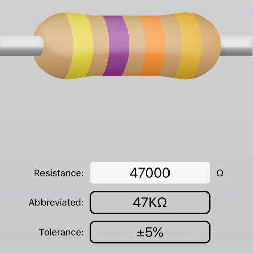 Electronic Components - Resistor - 47k