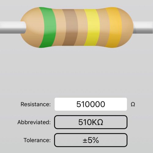 Electronic Components - Resistor - 510k