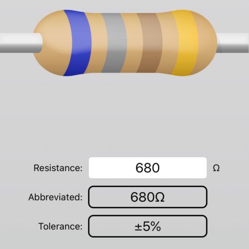 Electronic Components - Resistor - 680