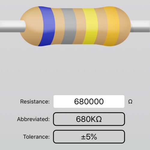 Electronic Components - Resistor - 680k