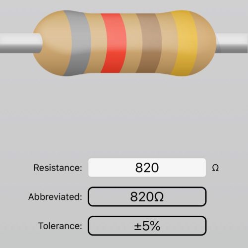 Resistor - 820 Ohm