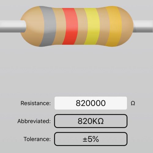 Electronic Components - Resistor - 820k
