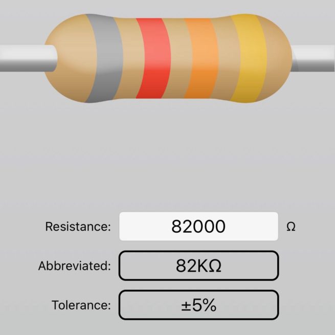 Electronic Components - Resistor - 82k