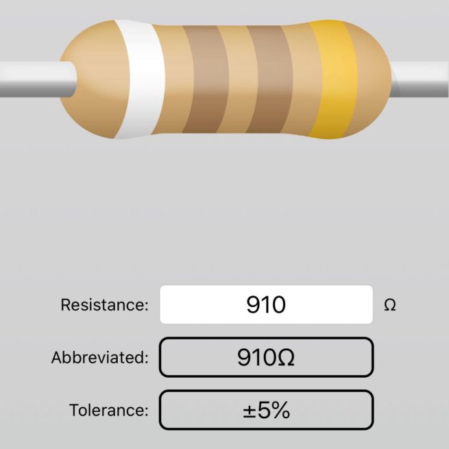 Electronic Components - Resistor - 910